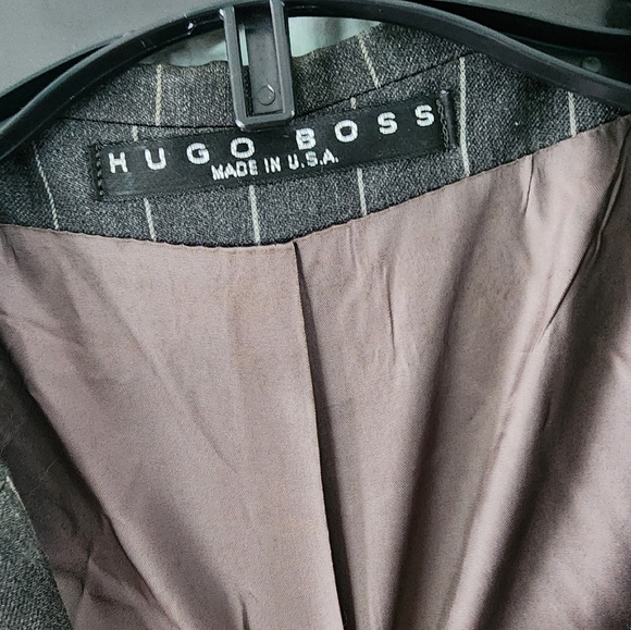 Hugo Boss Einstein Sigma Super 100 Virgin Wool Jacket Blazer Size 40S - Picture 5 of 11